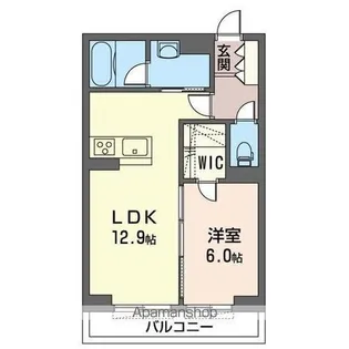 モンリー【1階】の間取り
