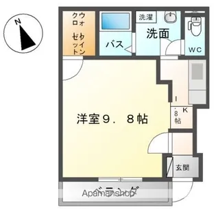 ロココ ウインド【1階】の間取り