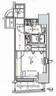 フェルクルールプレスト池袋WEST【4階】の間取り