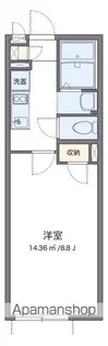 クレイノリライ【2階】の間取り