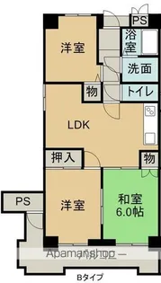ニューオーヨシ ステートリーマンション【706号室】の間取り