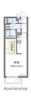 ミランダフロレゾン花見の里【2階】の間取り