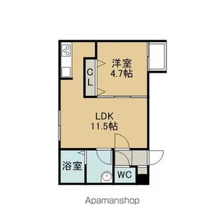 SORTE135【4階】の間取り