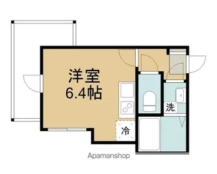 PRIMO橋本【1階】の間取り