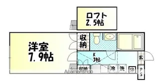 POPOLARE【1階】の間取り