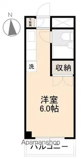 コーポ川添【4階】の間取り