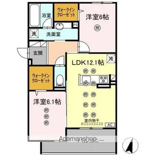 フィオーレ【2階】の間取り