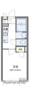 クレイノMUSASHI壱号館【1階】の間取り