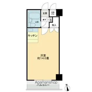 ライオンズマンション橋本町【3階】の間取り