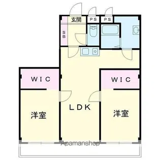 レジデンツビーネ【3階】の間取り