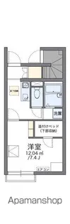 レオネクストヴィオラ【105号室】の間取り