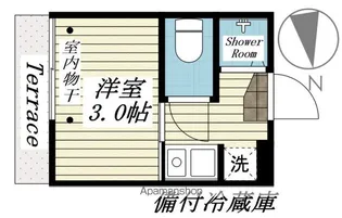 ポンデロッサ学芸大学【1階】の間取り