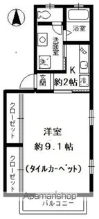 VILLA NAKANO【4階】の間取り