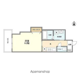 エルメディオ千種【7階】の間取り