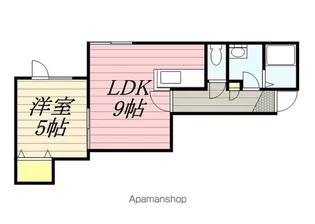 レイディアンス【1階】の間取り