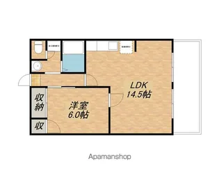 メゾン今村【1階】の間取り