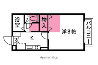 セジュール・イーリャ【2階】の間取り