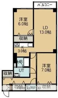 プロシード五稜郭【3階】の間取り