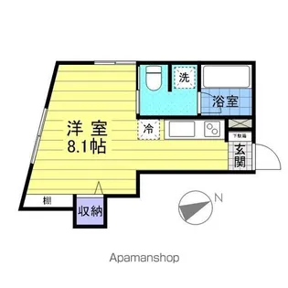 CASA TAGAJYOU【1階】の間取り