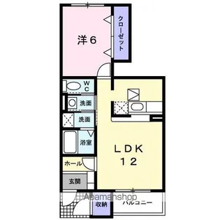 サンシャイン21【1階】の間取り