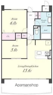 セディア ヴィラージュII【1階】の間取り