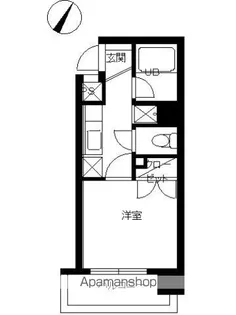 スカイコート日本橋浜町公園【902号室号室】の間取り