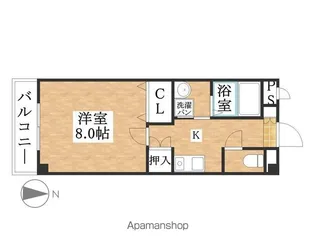 プルメリア・M【2階】の間取り