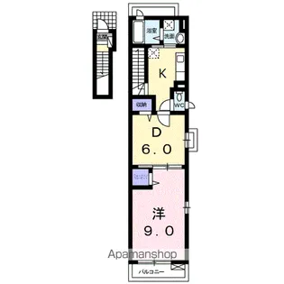 MADONNA【2階】の間取り