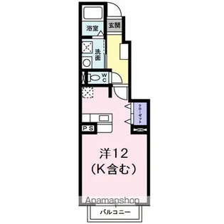 サニー・ヴィラ ケイ【1階】の間取り