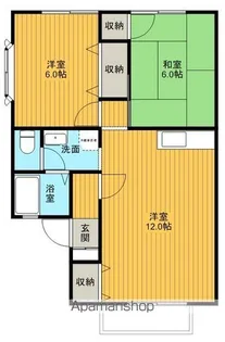 リバーサイドテラス【203号室】の間取り