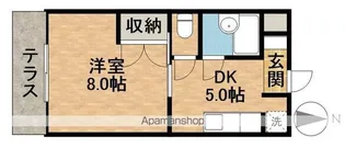 フレッシュグリーン【1階】の間取り