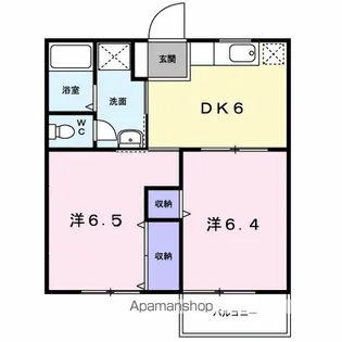 セリーヌ【2階】の間取り