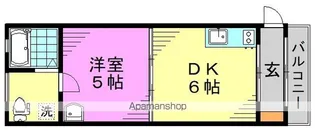 東京都杉並区高円寺南3丁目【アパート】の間取り