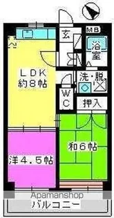 AMENITY丸善【2階】の間取り