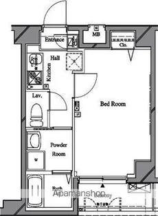 ARTESSIMO LINK FIORE【4階】の間取り