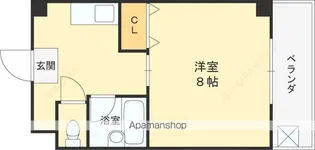バンフォーレスミダ【3階】の間取り