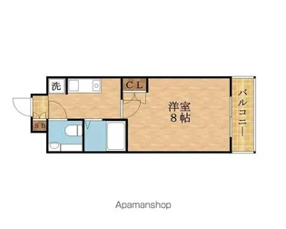 ロジェ・今福鶴見【708号室】の間取り