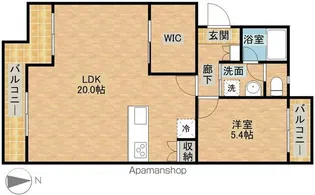 アビタシオン天王Ⅰ【3階】の間取り