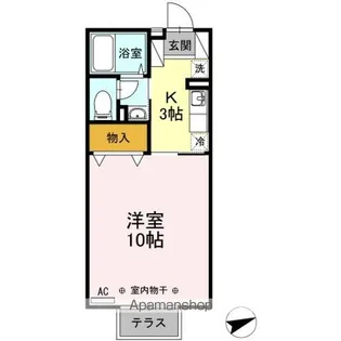 白根プレジオ AB【2階】の間取り