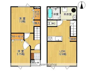 フルリールⅤ【B号室】の間取り