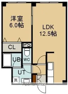 AVANT GARDEⅢ(アヴァンギャルドスリー)【403号室】の間取り