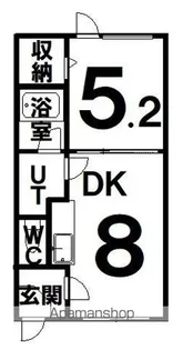 KKハウス【2階】の間取り