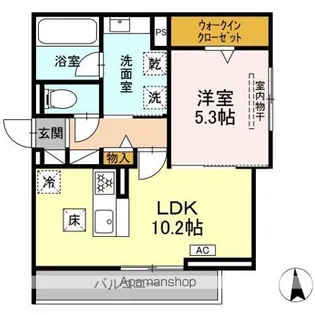 セレスティア藤江町【1階】の間取り