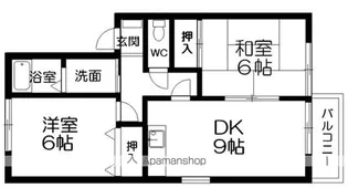 セレージュ【2階】の間取り