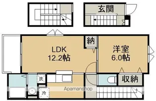 ブリーゼ【3階】の間取り