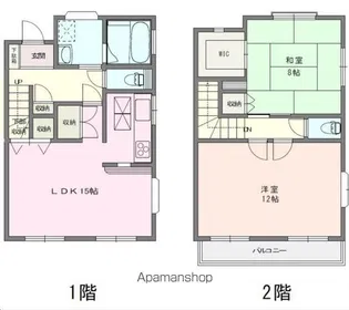 ライトハウス磯子Ⅱ【1階】の間取り