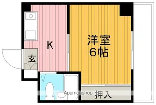 エクセレンス清風荘【3階】の間取り