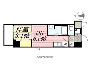 ジニア深川住吉【4階】の間取り