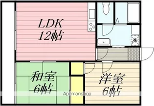 シャルマンK【302号室】の間取り
