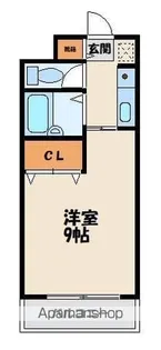 シールズ八田【2階】の間取り
